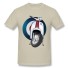 Herren-T-Shirt T2291 beige