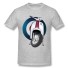 Herren-T-Shirt T2291 grau