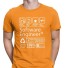 Herren-T-Shirt T2306 orange