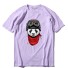 Herren-T-Shirt T2307 hellviolett