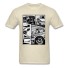 Herren-T-Shirt T2329 creme