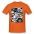 Herren-T-Shirt T2329 orange