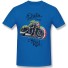 Herren-T-Shirt T2373 blau