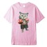 Herren-T-Shirt T2386 rosa