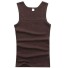 Herren-Tanktop F1811 kaffee