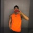 Herren-Tanktop F1817 orange