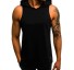 Herren-Tanktop mit Kapuze F1831 schwarz