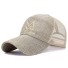 Herren-Trucker-Cap mit dem Buchstaben T164 creme