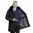 Herren-Winter-Daunenjacke A1927 schwarz