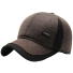 Herren-Wintercap mit Ohrenklappen kaffee