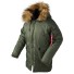 Herren-Winterjacke A1804 grün