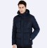 Herren-Winterjacke aus Baumwolle J2040 dunkelblau