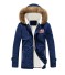 Herren-Winterjacke Benjamin J2627 dunkelblau