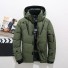 Herren-Winterjacke F1059 armeegrün