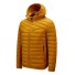 Herren-Winterjacke F1139 dunkelgelb