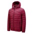 Herren-Winterjacke F1139 weinrot