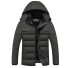 Herren-Winterjacke mit Kapuze A1802 1