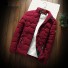 Herren-Winterjacke S41 weinrot