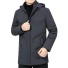 Herren-Winterjacke S84 grau