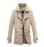 Herren-Wintermantel J981 khaki