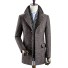 Herren-Wintermantel S131 braun