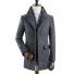 Herren-Wintermantel S131 grau