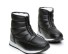 Herren-Winterstiefel mit Fell J1539 schwarz