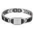 Herrenarmband H219 silbern