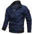 Herrenjacke F1060 dunkelblau