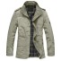 Herrenjacke F1076 khaki