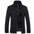 Herrenjacke F1195 schwarz