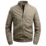 Herrenjacke mit Kragen S109 khaki