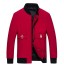 Herrenmodejacke J940 rot