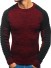 Herrenpullover F222 dunkelrot