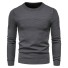 Herrenpullover F226 dunkelgrau