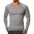 Herrenpullover F228 grau