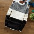 Herrenpullover F255 schwarz