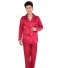 Herrenpyjama T2402 rot