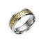 Herrenring mit Ornament J2693 golden