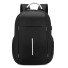 Herrenrucksack mit USB E957 schwarz