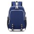 Herrenrucksack mit USB E969 dunkelblau