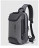 Herrenrucksack mit USB E970 grau