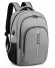 Herrenrucksack mit USB E996 grau