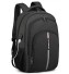 Herrenrucksack mit USB E996 schwarz