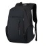 Herrenrucksack mit USB E997 schwarz