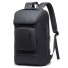 Herrenrucksack mit USB E998 schwarz