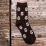 Herrensocken mit Dollar-Aufdruck braun