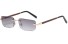 Herrensonnenbrille E2035 dunkelgrau