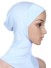 Hidżab kobiet jasnoniebieski
