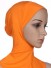 Hidżab kobiet pomarańczowy